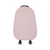 Chanel-style pink seat cushions and backrest