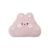Teddy plush chubby rabbit head pillow