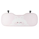 Honeycomb chubby rabbit seat cushion for the back row