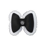 Ice silk camellia headrest with lace trim