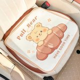 Cooling mat, puff pastry bear - croissant