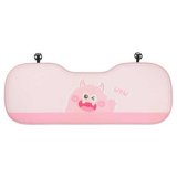 Honeycomb Pink Big Mouth Monster Seat Cushions (Rear)