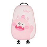 Honeycomb Pink Big Mouth Monster Seat Cushion Backrest