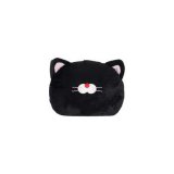 New European mink embroidered cat head pillow