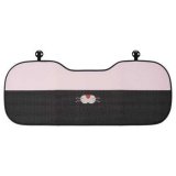 Honeycomb cat head seat cushions in the back row
