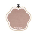 Plush and cute brown bear seat cushion for the front row
