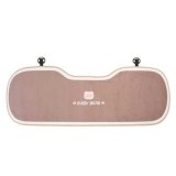 Cute plush brown bear seat cushion for the back row