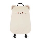 European mink embroidered bear backrest