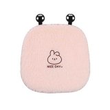 Steamed Fleece Bunny Front Seat Cushion