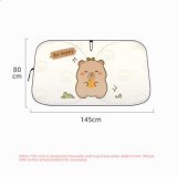 Long Grass Pig Double Ring Sunshade Large Size