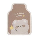 Cute brown bear paw pads front row