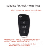 Audi A model (integrated) has keyless start available.