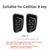 Cadillac B model, buttons 4 and 5 are interchangeable.