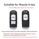 Mazda A model 2 and 3 button key universal