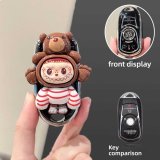B9 [Brown Bear Tissue Sticker] Single Shell