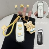Style A: Silver (Apron Bear) + Handbag Bear Charm