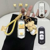 Style A: Silver (Apron Bear) + Handbag Bear Charm