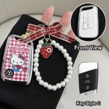 Style C: Hello Kitty Strawberry Bow Bracelet