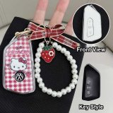 Style I: Hello Kitty Strawberry Bow Bracelet