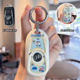 Buick B7 Doraemon key case + silver round buckle