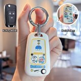 Buick B12 Doraemon key case + silver round buckle