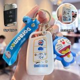 Volkswagen C-style Doraemon key case + Doraemon plush toy