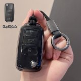 Volkswagen A-style transparent black + circular lanyard