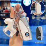 Style F [Diamond-encrusted] Milky white silver trim + Instant Wealth