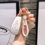5-key ivory white + lucky bag woven rope