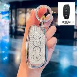 Style H [Crystal White] Silver Diamond Ring