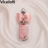 Color: Style B [Crystal Pink] Pink Heart Bow