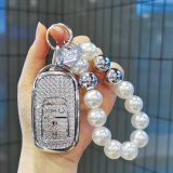 [New R Style] White Heart Pearl Necklace