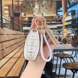 Color Classification: White with Gold Trim, Style C [Bag + Full Gold Rhinestone Buckle] Includes Rhinestone Number Tag