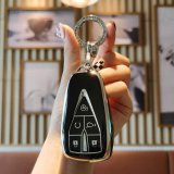 Changan Model I Smart Five-Button: Premium Black (Single Shell + Diamond-Studded Buckle)
