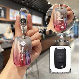Baojun A-type folding 3-button: Gradient pink (single set + metal buckle)
