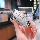 Nissan Model B Smart 3-Button Speaker [Side Diamond White Single Set]