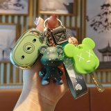 Electric vehicle model H: Matcha green (single set + Violent Bear + house key cover)