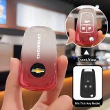 Chevrolet 2020-2024 Folding 3-Button Model: Gradient Pink (Single Set)