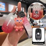 Buick E-type Smart 5-Button Speaker: Gradient Pink (Single Set + Violent Bear Plush Toy)