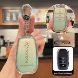 Toyota A-type Smart 3-Button Set: Gradient Green (Single Set + Metal Buckle)