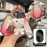 NIO C-type Smart 3-Button: Gradient Pink (Single Set + Gradient Bear)