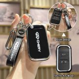 Chery E-type Smart 3-Button: Premium Black (Single Set + Second Generation Lanyard)