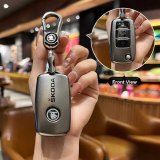 Skoda A-type folding 3-button set (single set + gunmetal metal buckle)