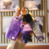 Changan Model B Folding Three-Button: Taro Purple (Single Shell + Violent Bear)