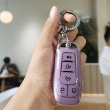 Ford Model B Smart 5-Button: Taro Purple (Single Shell + Diamond-Studded Buckle)