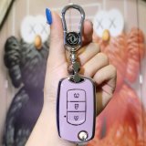 Dongfeng F-type folding 3-button: Taro Purple (single shell + metal buckle)