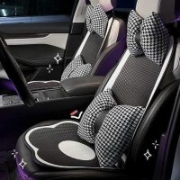 Floral Car Seat Cushion - Breathable & Non-Slip | Wholesale & Custom Logo