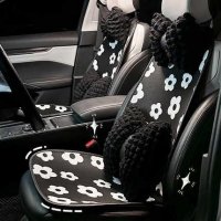 Daisy Flower Car Seat Cushion - Soft & Breathable | Wholesale & Custom