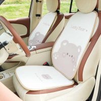 Cute Bear Car Seat Cushion - Ice Silk & Breathable | Wholesale & Custom Logo