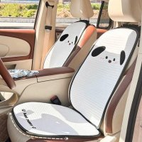 Cute Dog Car Seat Cushion - Ice Silk & Breathable | Wholesale & Custom